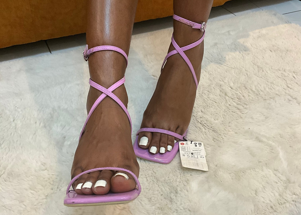 Escarpins à Lanières