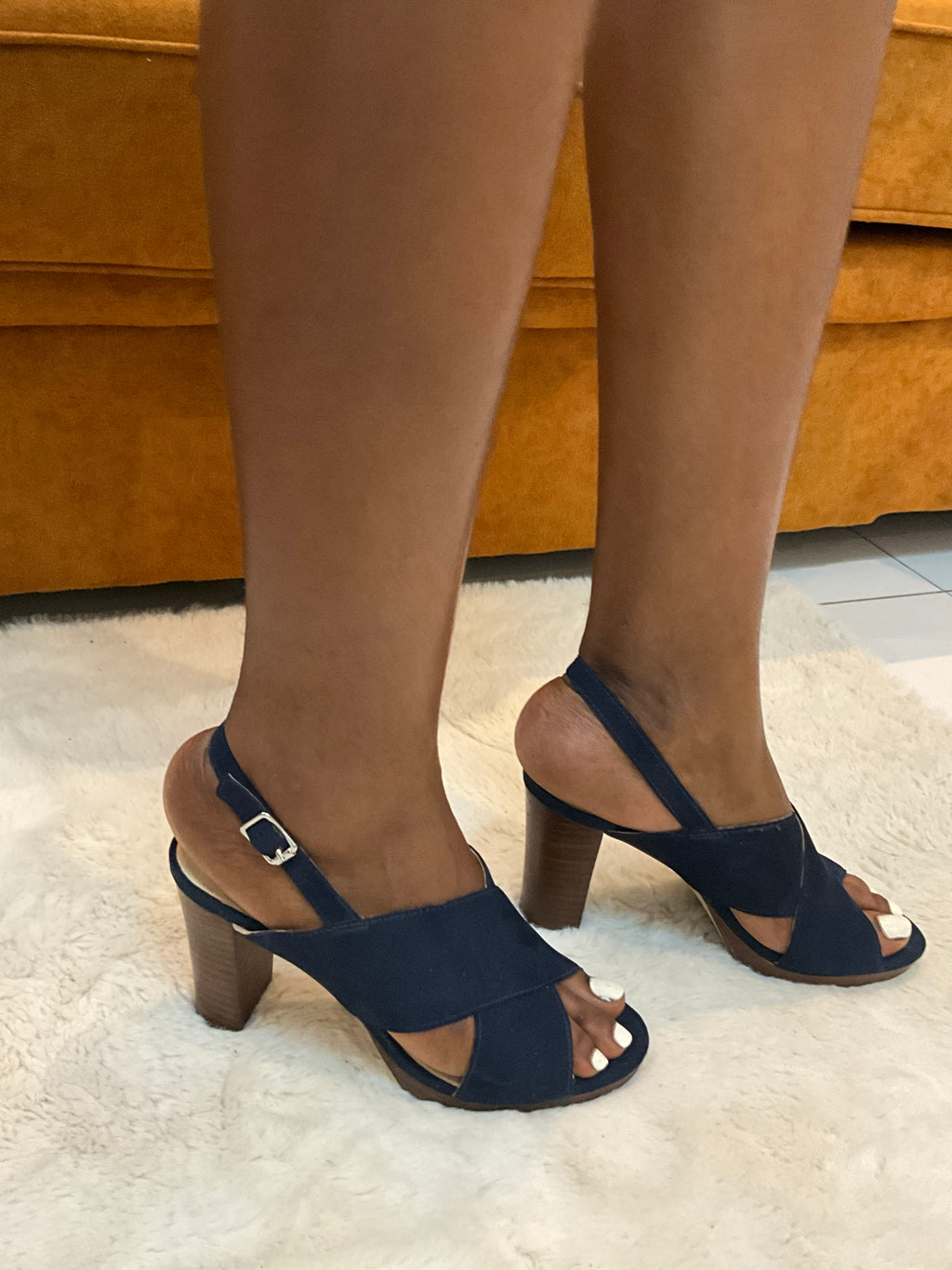 Sandale à talon compensé "Reconfort d'Eté"